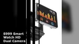 Montre intelligente S999 4 Go 64 Go HD double caméra