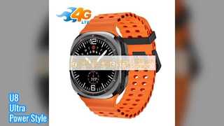 Montre ultra intelligente U8 3 Go 32 Go AMOLED WiFi GPS