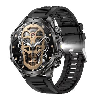AK75 Outdoor Sport Smart Watch For Men Fitness Tracker Heart Rate Monitor 700mAh Battery