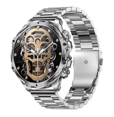 AK75 Outdoor Sport Smart Watch For Men Fitness Tracker Heart Rate Monitor 700mAh Battery