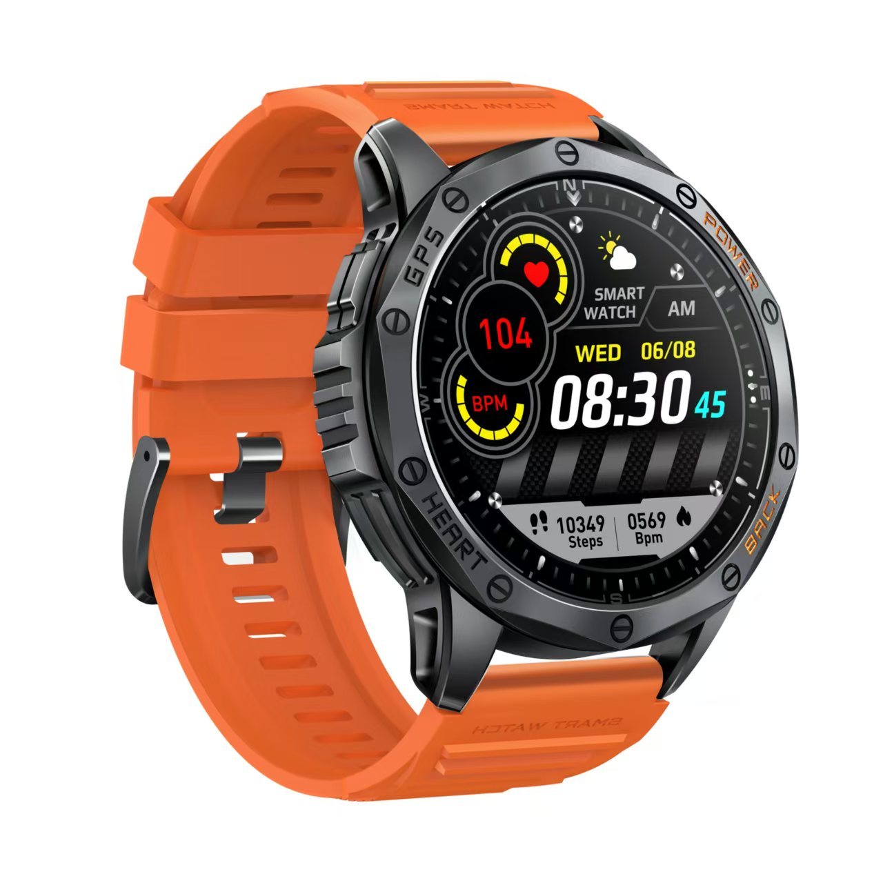 Shunxiang K67 GPS Smart Watch with 1.43 Inch AMOLED Display and IP68 Waterproof