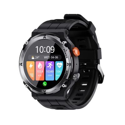 C21 Pro Sport Homme Smart Watch extérieur BT appel 410mAh Grande batterie IP68 étanche