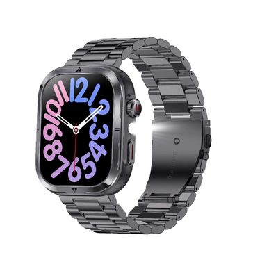 MK68 AMOLED Homme Full Screen Smart Watch Avec B.T. Gestion de la santé des appels Batterie de 360 mAh