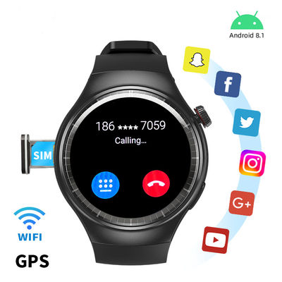 DM80 Smart Watch Carte SIM 2 Go + 16 Go GPS APP Wifi Télécharger Smart Watch 1,43 pouces