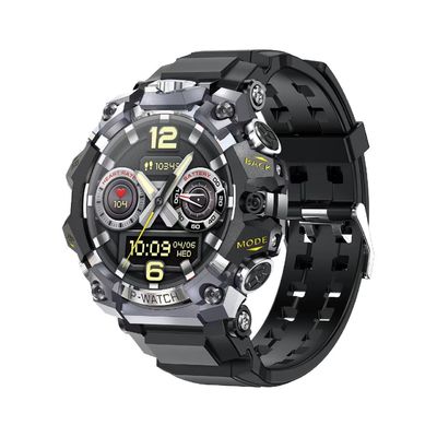 HGMIA S689 Carte SIM 4G Smart Watch 1,508 pouces écran AMOLED HD double caméra